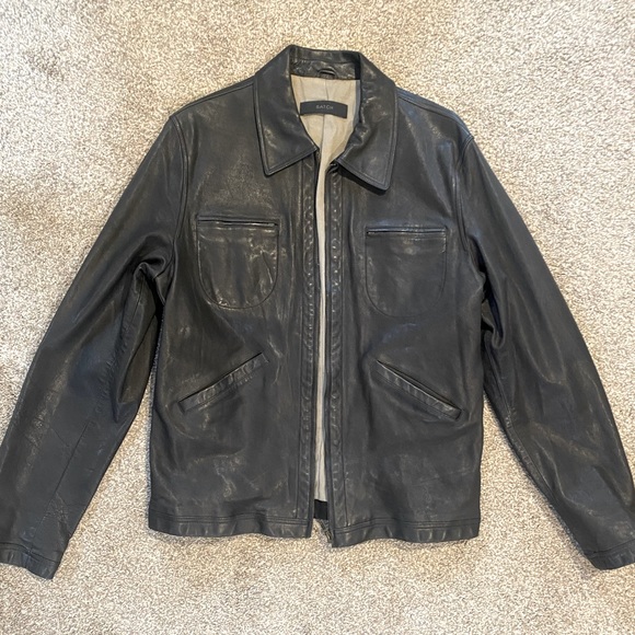 SATCH Men’s Leather Jacket - Picture 1 of 7